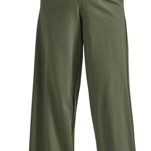 The Perfect Work Pants—Olive Wide Leg
